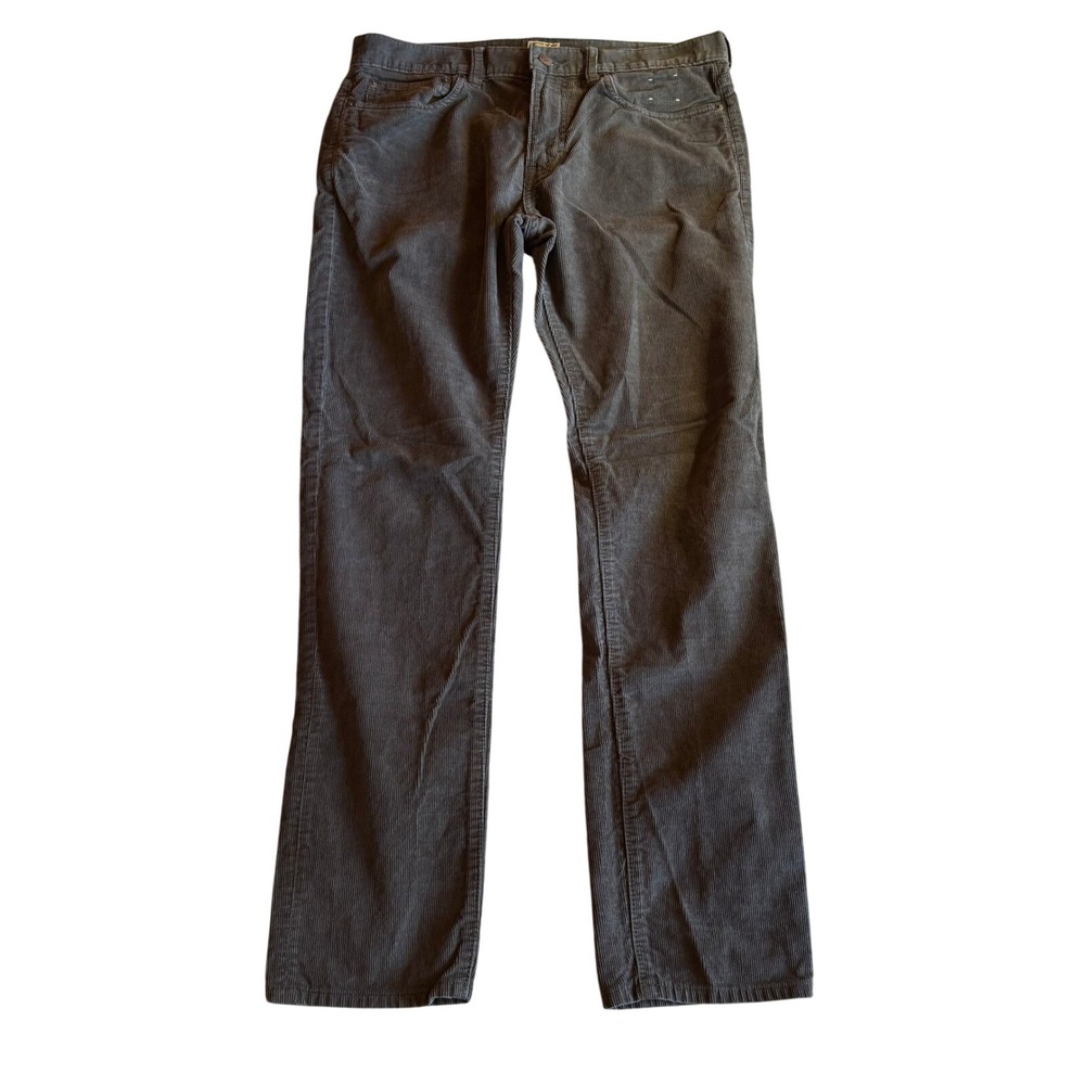Men's J Crew Corduroy Slim Fit Style 484 Pants,‎ Gray, Size 32x32